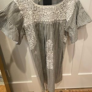 Mi Golondrina Embroidery Dress
